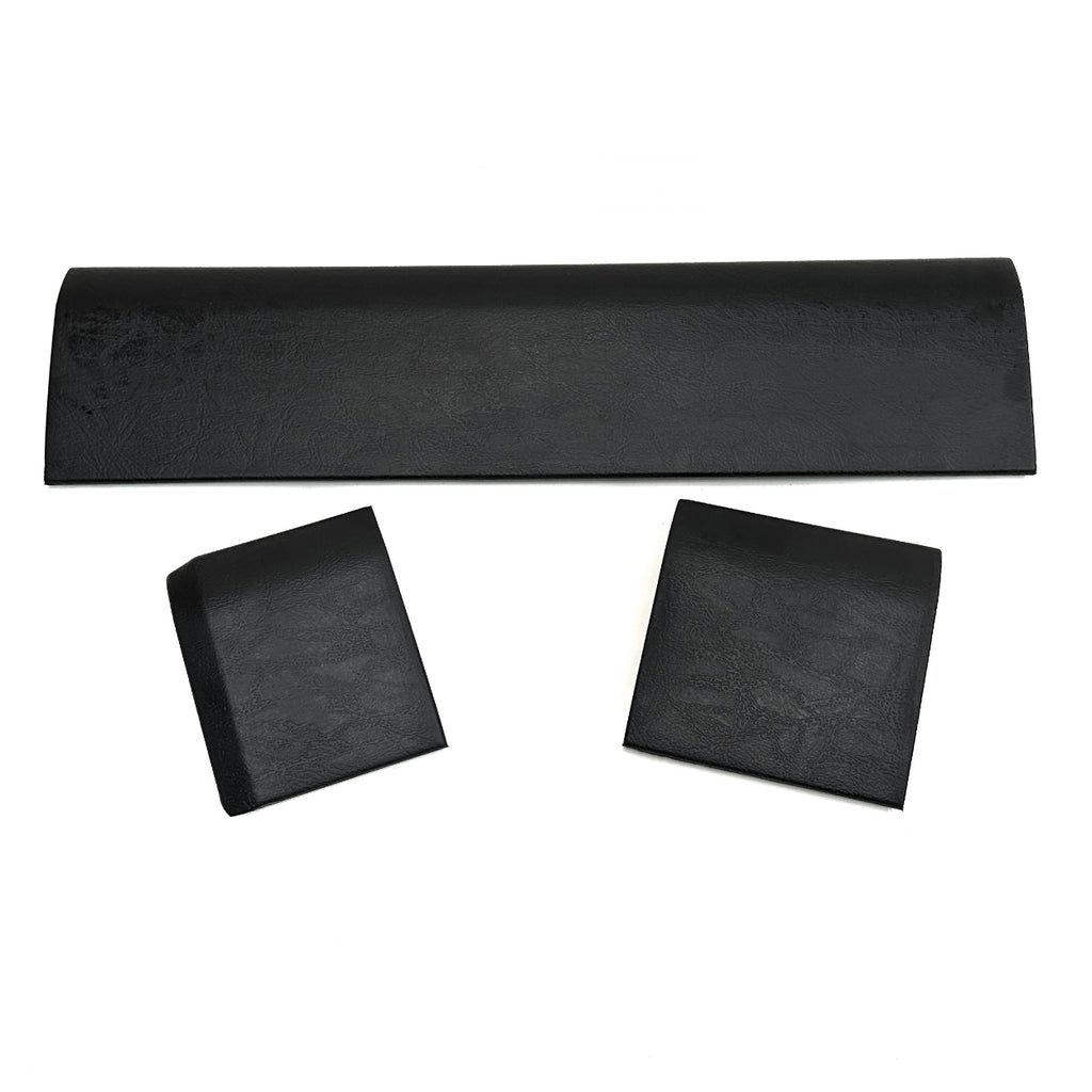 Ford XW XY Falcon Fairline Dashboard Padding Pads Set Black GT